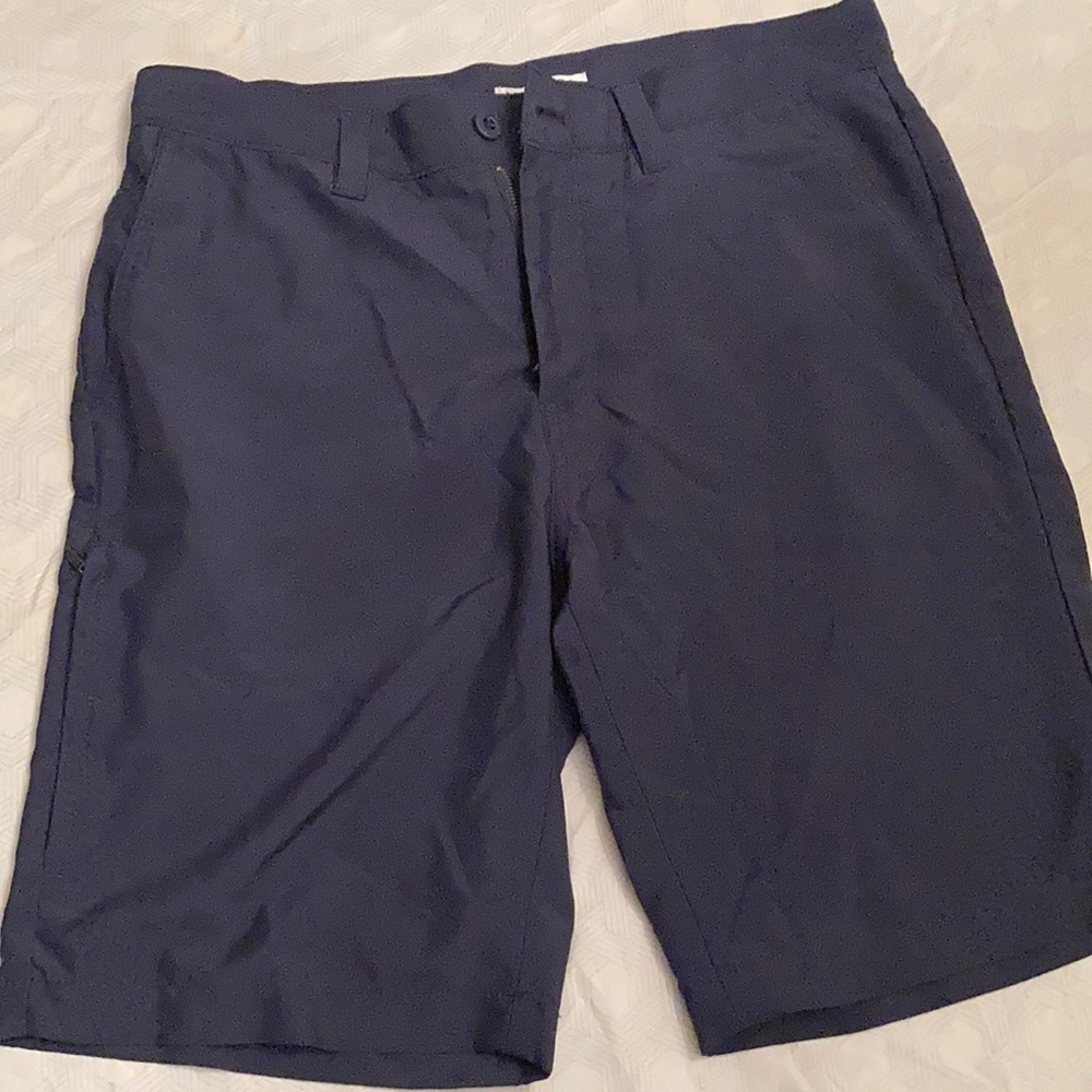 Nautica Flat Front Polyester Shorts